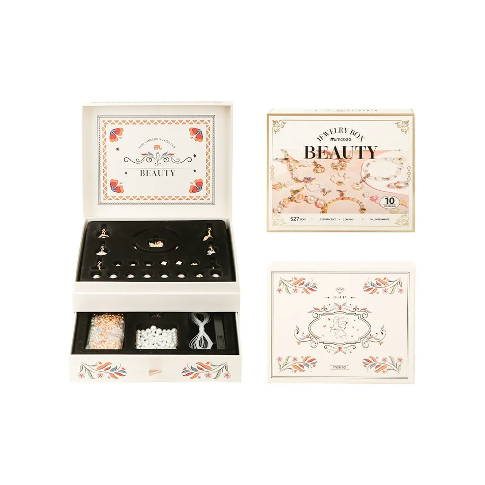 MOBEE DIY Handmade Шкатулка для украшений с бусинами Развивающие игрушки Beautiful Звездное море