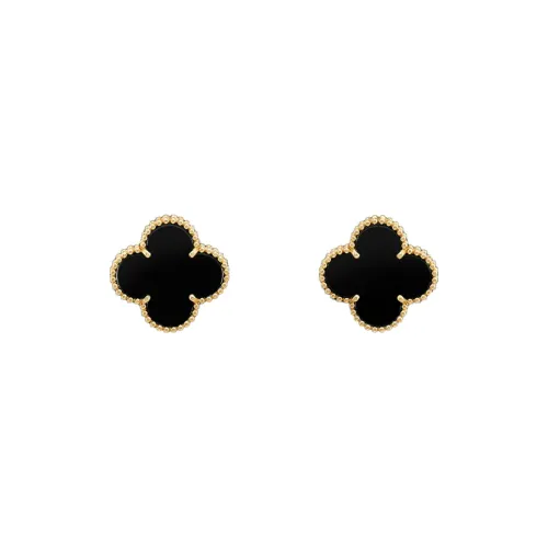 Van Cleef & Arpels Alhambra Four Leaf Lucky Series Серьги-гвоздики Женские
