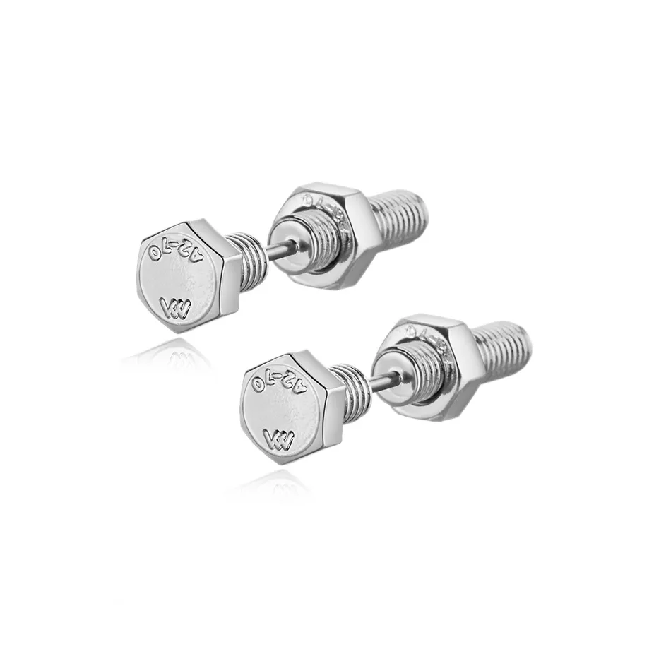 Серьги-гвоздики Ringlove из титановой стали унисекс