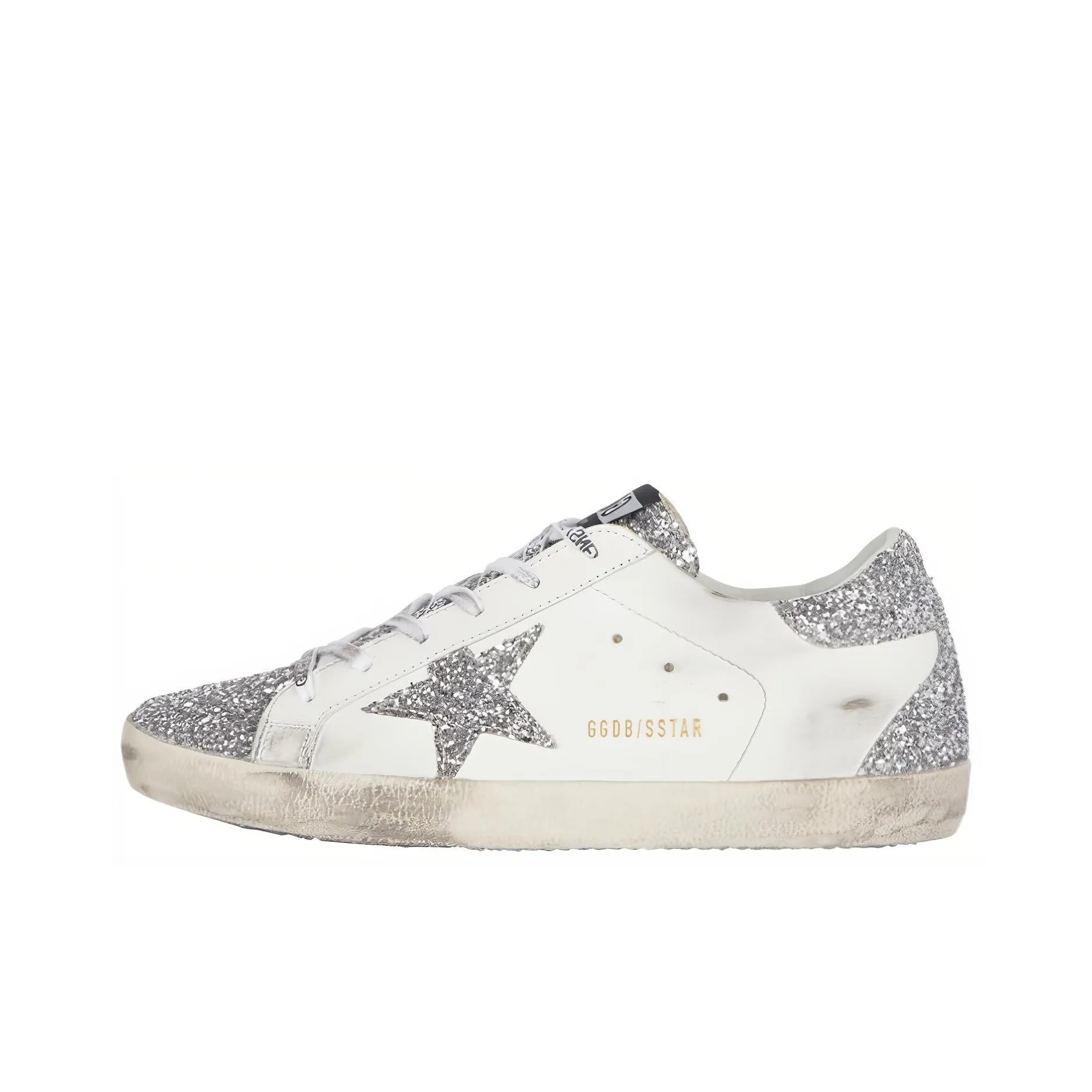Golden Goose Super Star Stylish Skateboarding Shoes Women's White