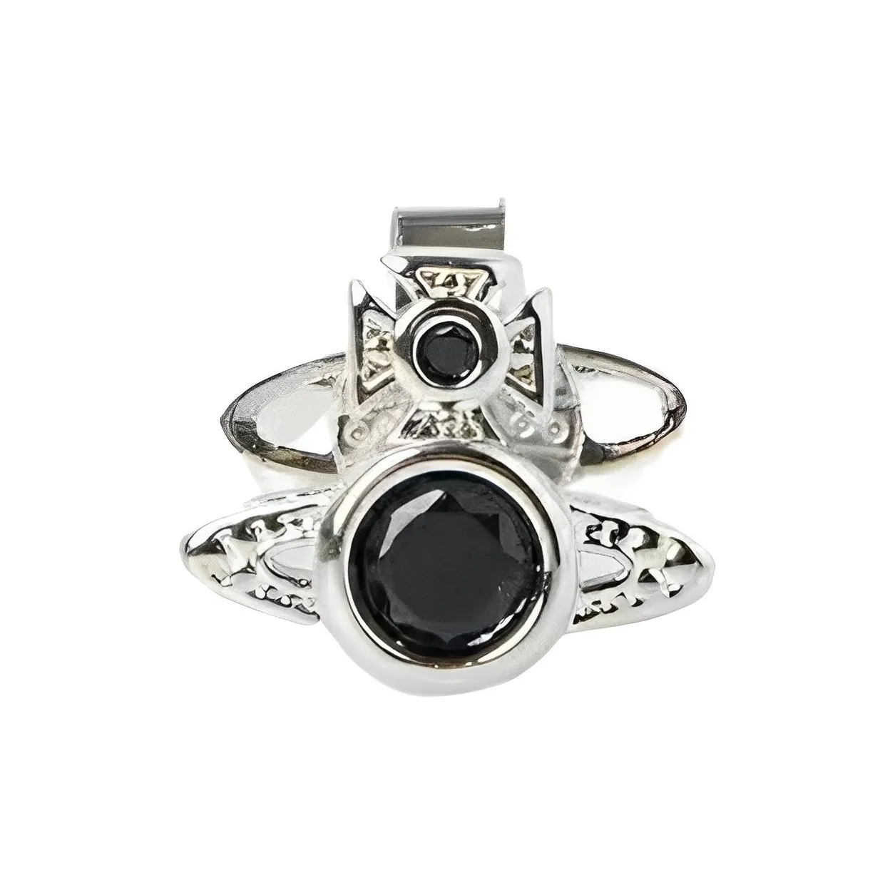 Vivienne Westwood Silver Stud Earrings Unisex Silver