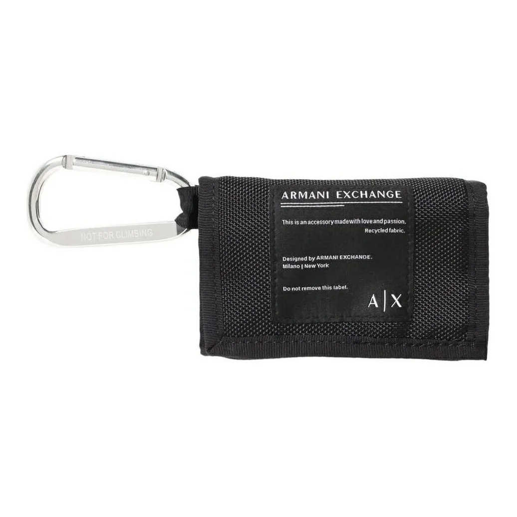 ARMANI EXCHANGE Polyester Wallet Men's Black