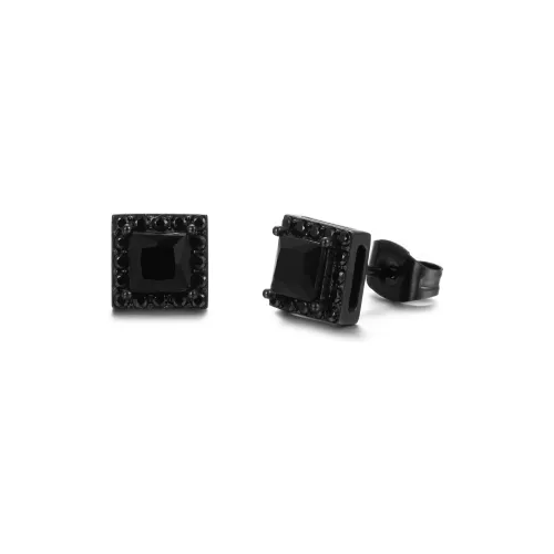 ICEMOBINC BLVCK Dark Series Серьги-гвоздики Черный Унисекс