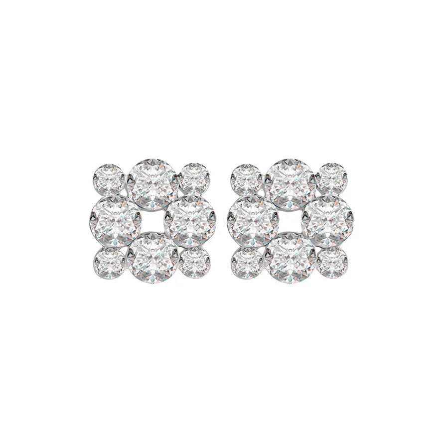 Abyb Charming Серьги-гвоздики Серебряные Женские