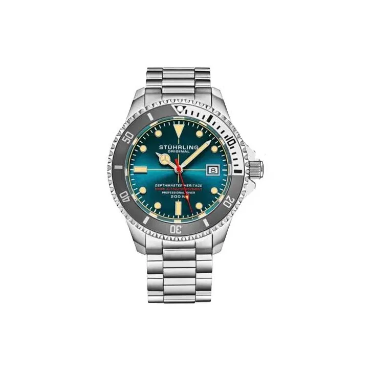 STUHRLING Men's Diver Collection Watch