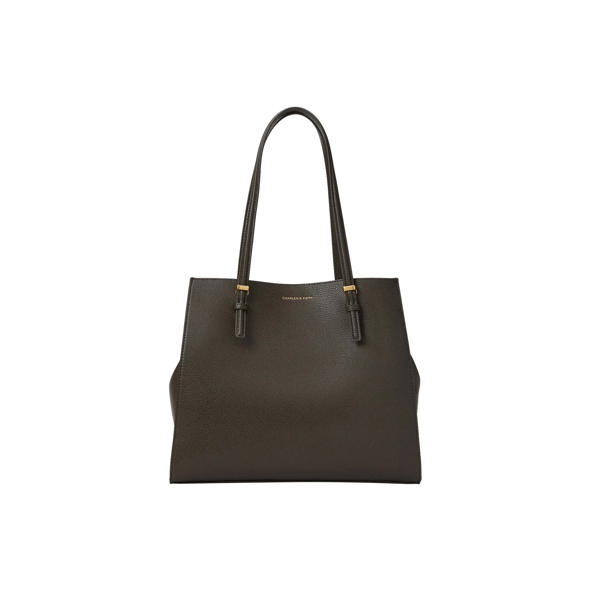 CHARLES KEITH Полиуретан Сумка через плечо Стандартная Женская Темный Мох Темный Мох Бежевый Бежевый