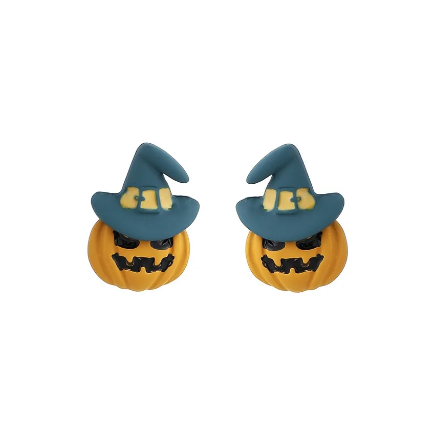 MUYAN Сплав Тыква Волшебный Шляпа Серьги-гвоздики Унисекс