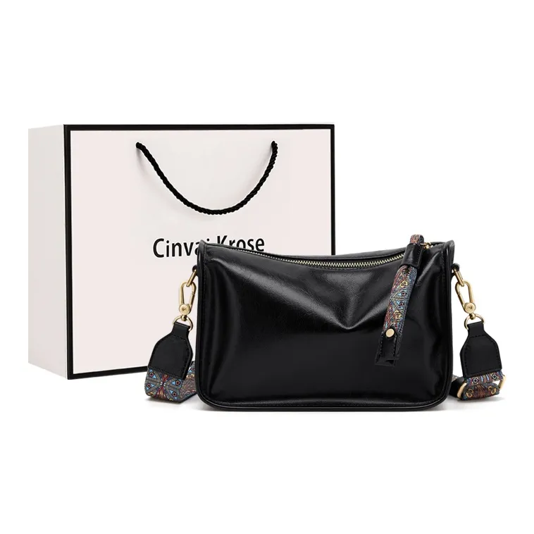 Simvay Clos ПУ (полиуретан) Подушка Женская Сумка Сумка через плечо Маленькая Женская Коричневая Черная