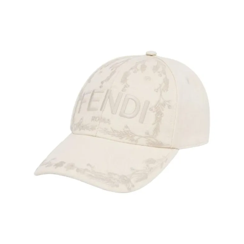 FENDI Logo embroidered Baseball Cap