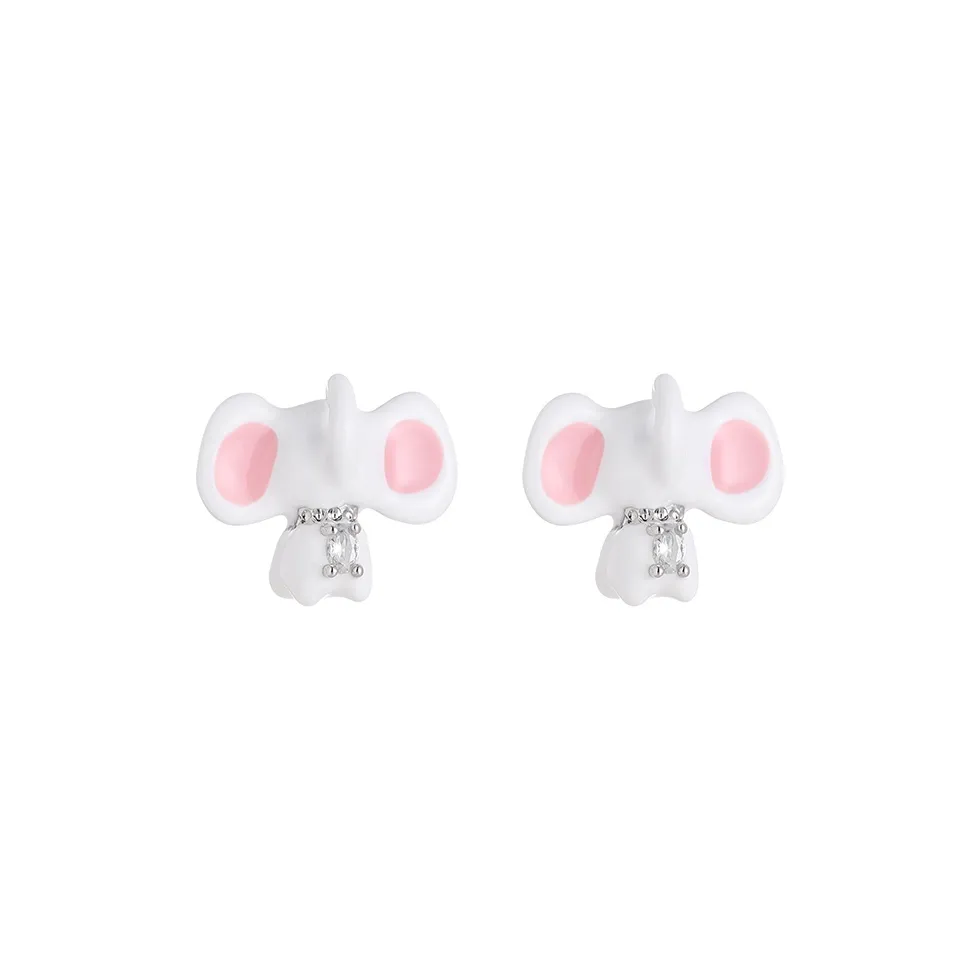 Серьги ROAELOVE с цирконием женские