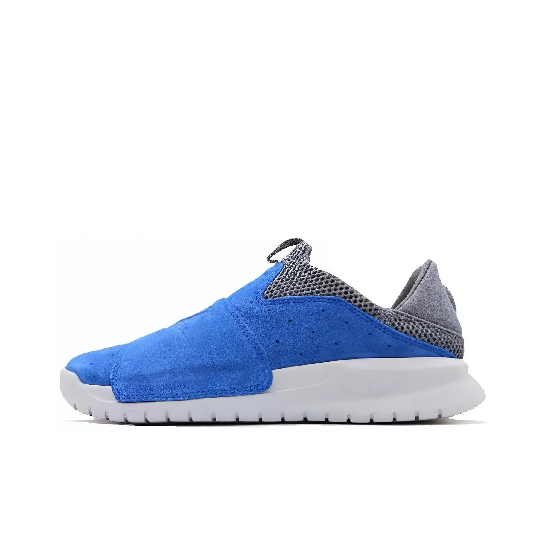 Nike Benassi Slip Durable Breathable Low Top Casual Shoes Men's Blue Gray