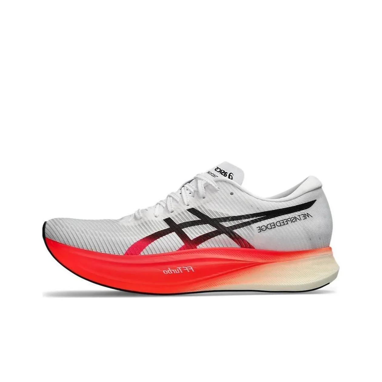 Asics Metaspeed Edge+ White Sunrise Red