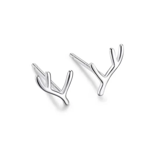 ZWU Серьги с серебряной заклепкой женские