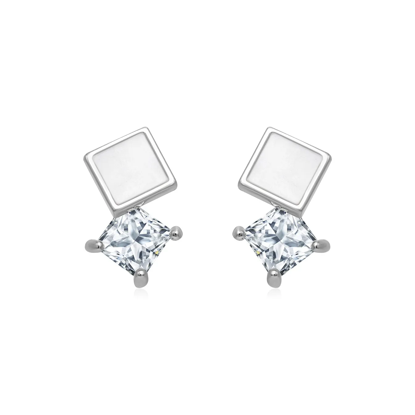 DOWER HALL Сплав Серьги-гвоздики Женские