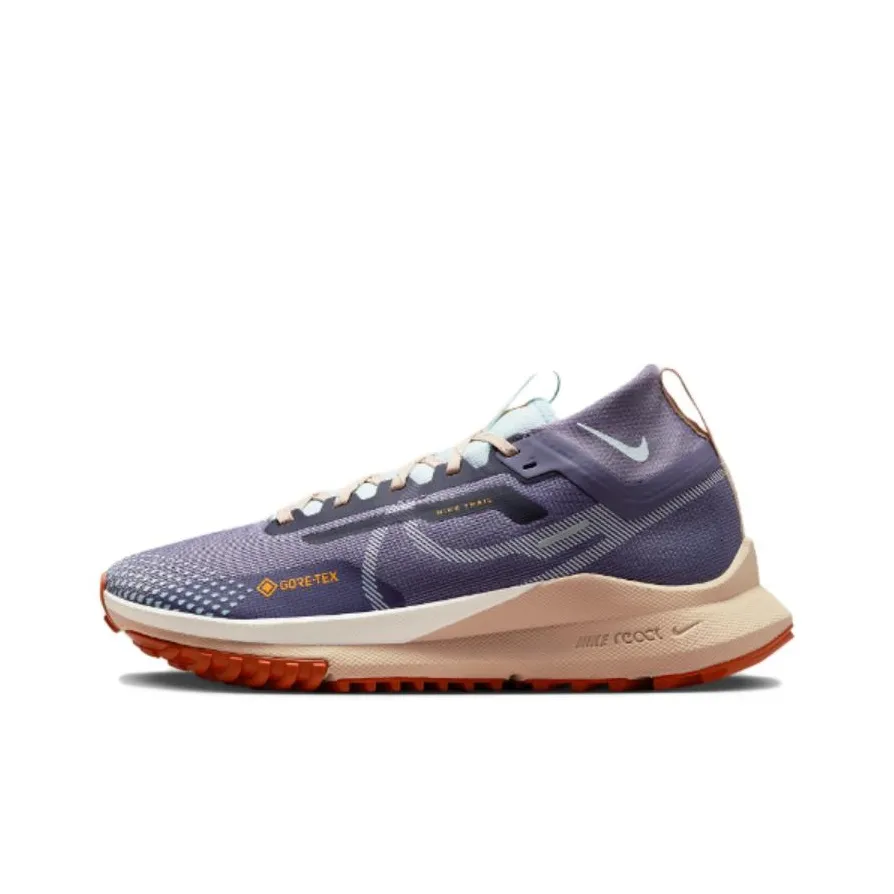 Nike Pegasus Trail 4 Low Топ Повседневные Беговые Кроссовки Унисекс Фиолетовые