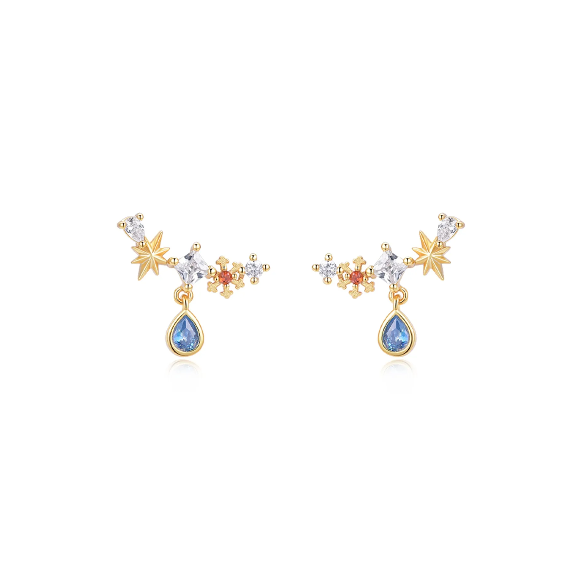 Серьги-гвоздики VAN GOGH Женские