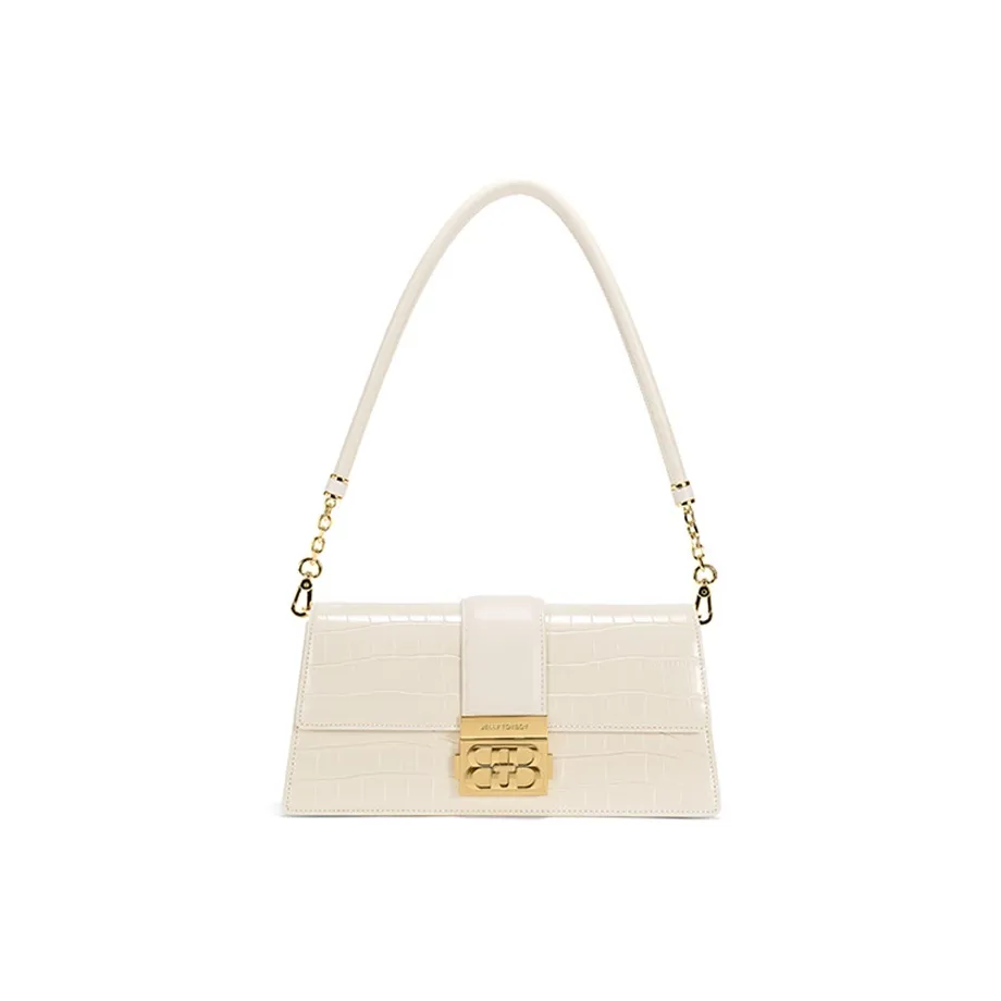 JELLYTOYBOY Коровья кожа Виолончель Сумка Сумка через плечо Стандартная Женская Белая