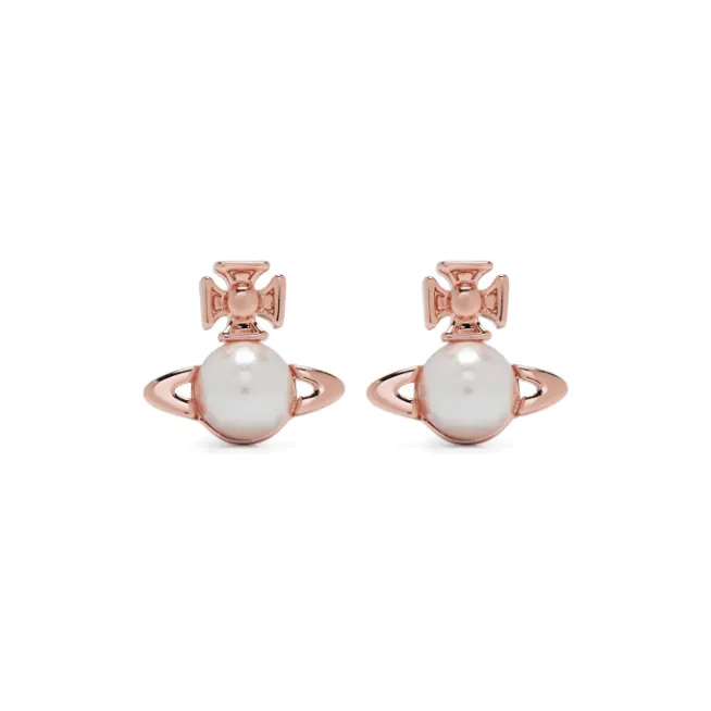 Vivienne Westwood Pearl Stud Earrings Women's Pink