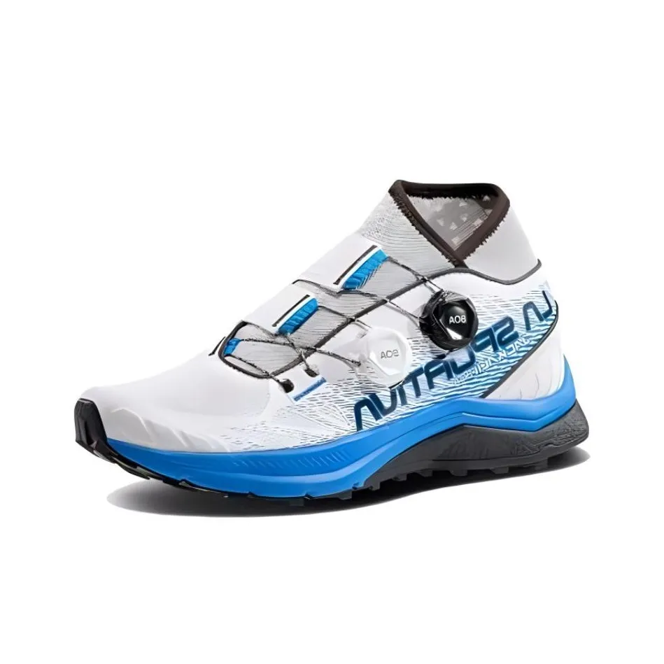 LA SPORTIVA Jackal Anti Slip Wear Resistant Low Top Running Shoes Unisex White Blue