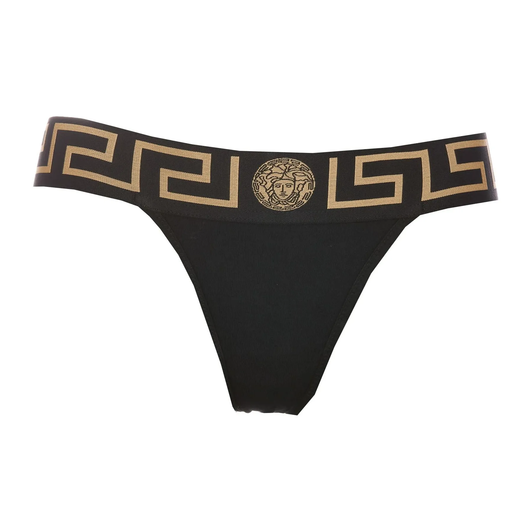 VERSACE Greca Border Thong