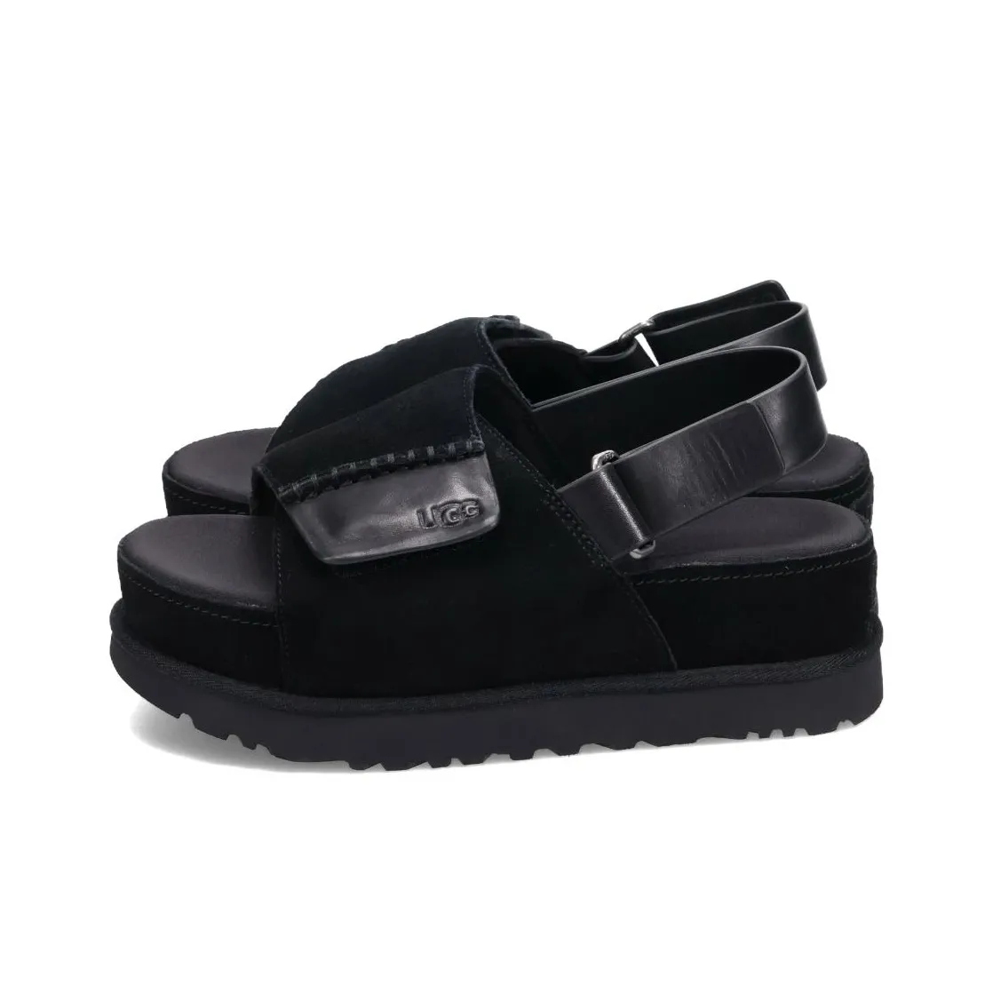 UGG Goldenstar Hi Slingback Sandal Black Women
s