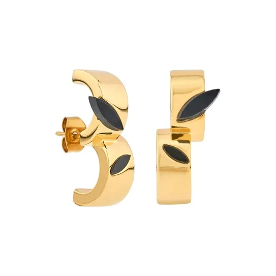 BLACKHEAD Серьги-гвоздики из нержавеющей стали для женщин