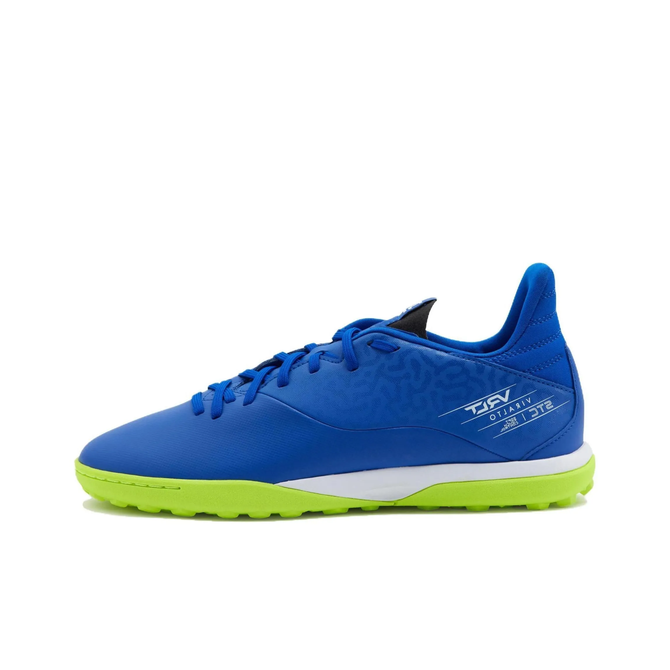 DECATHLON TF Turf Abrasion Resistant Soccer Shoes Men's Blue Yellow