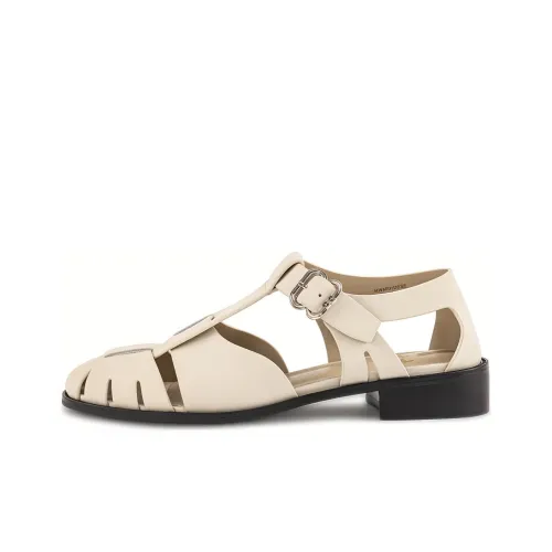 SAM EDELMAN Сандалии в римском стиле, цвет экрю, женские