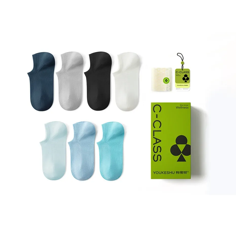 YOUKESHU Мужские носки No Show