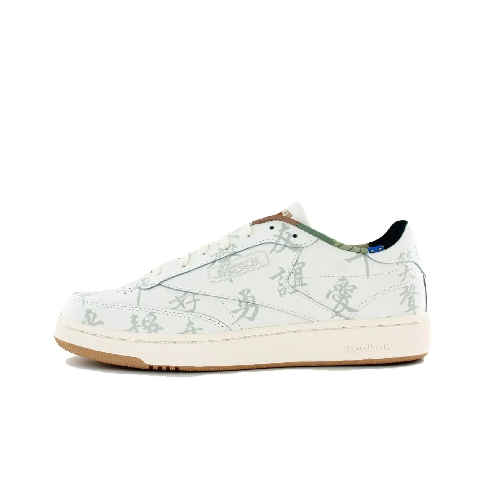 Reebok Club C Series Skateboard Shoes Unisex Low Top White/Yellow