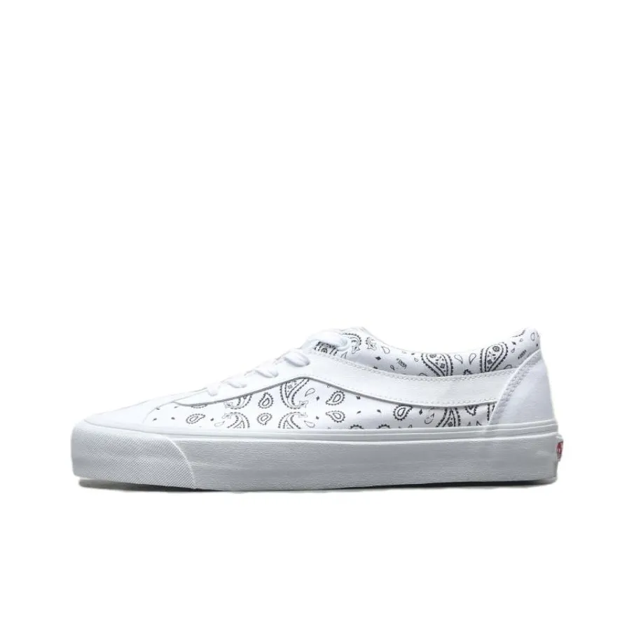 VANS Смелый Bender Смелый Ni Low Кроссовки для скейтбординга Унисекс Белый