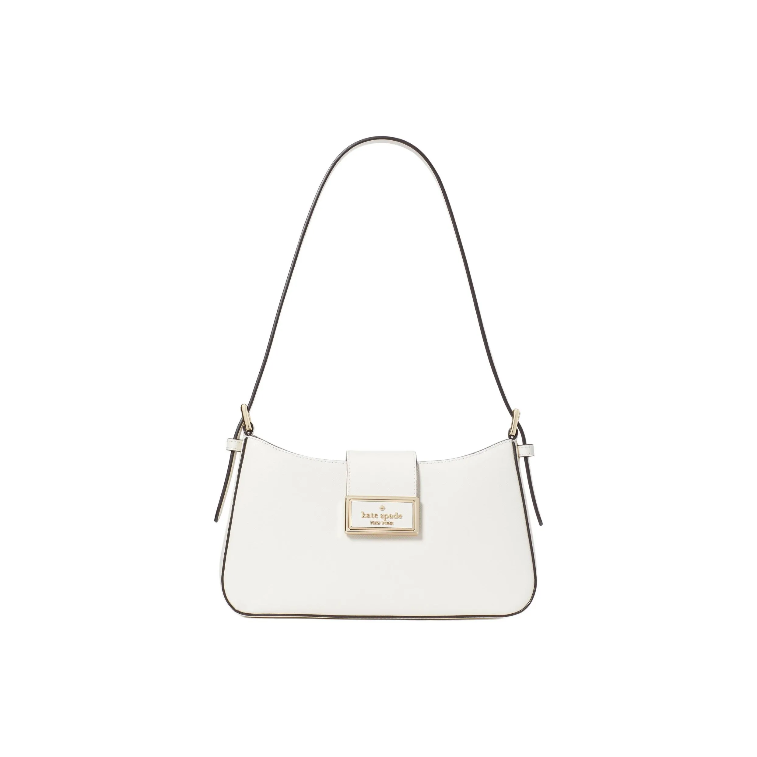 Kate Spade Saffiano Leather Handbag, Shoulder Bag Women's White