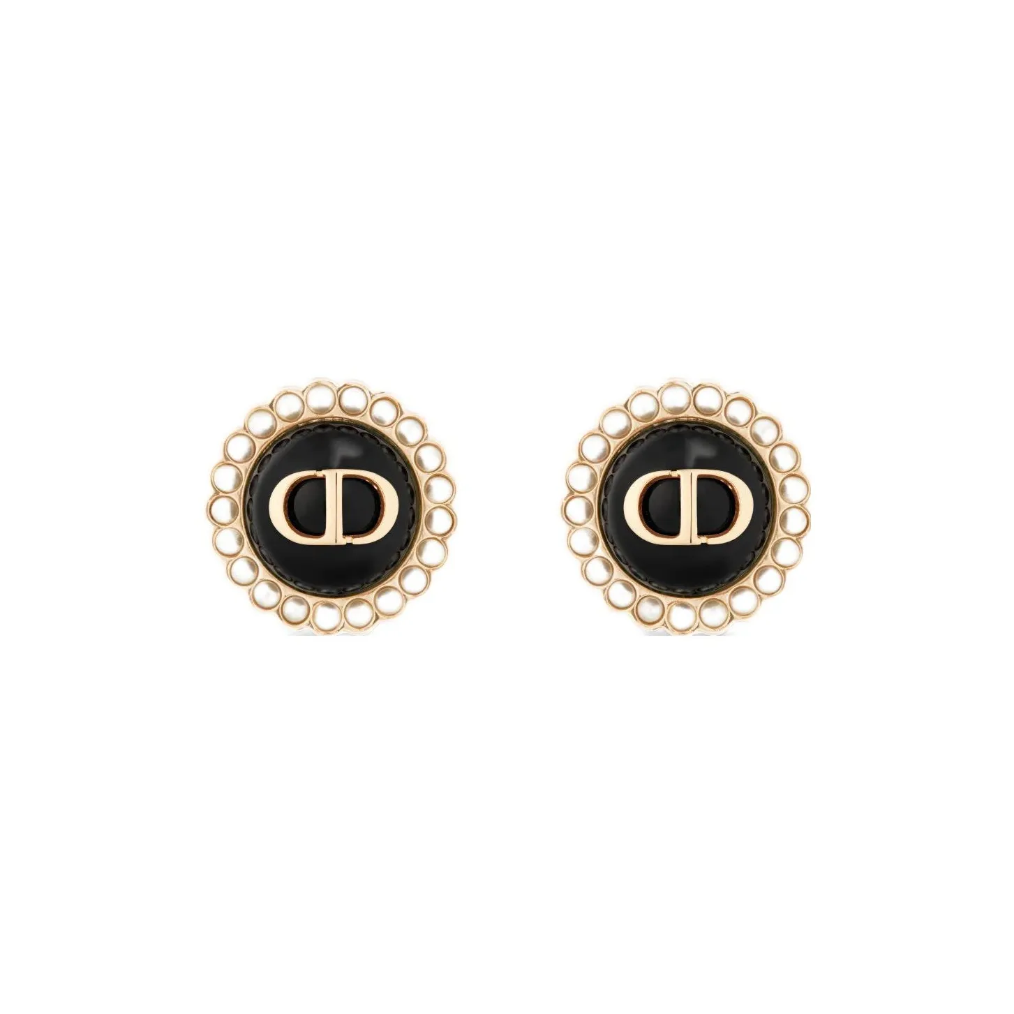 DIOR 2010s Petit Cd Baroque Ring