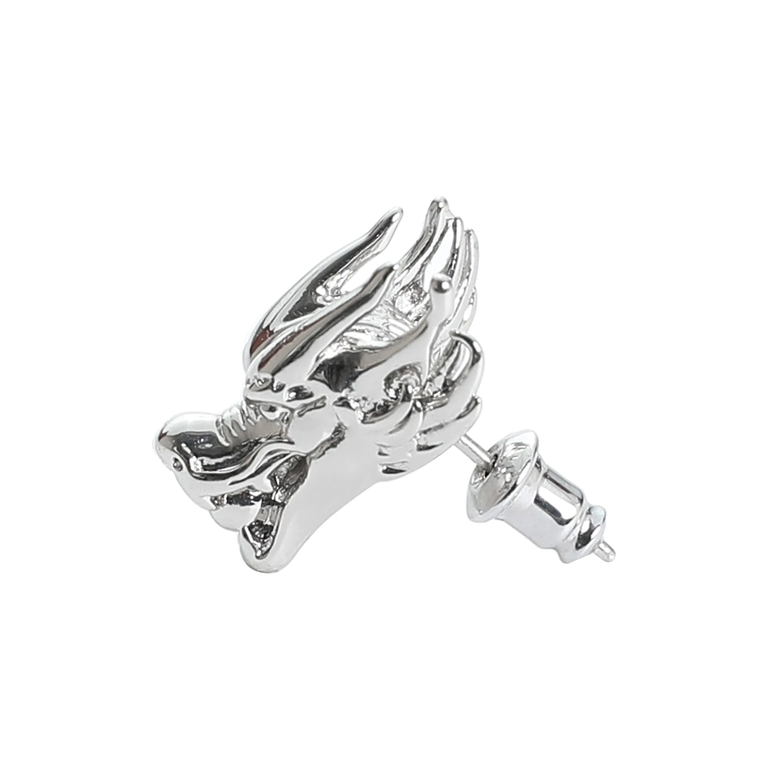 BJHG 3D-эффект Дракон Серьги-гвоздики Унисекс