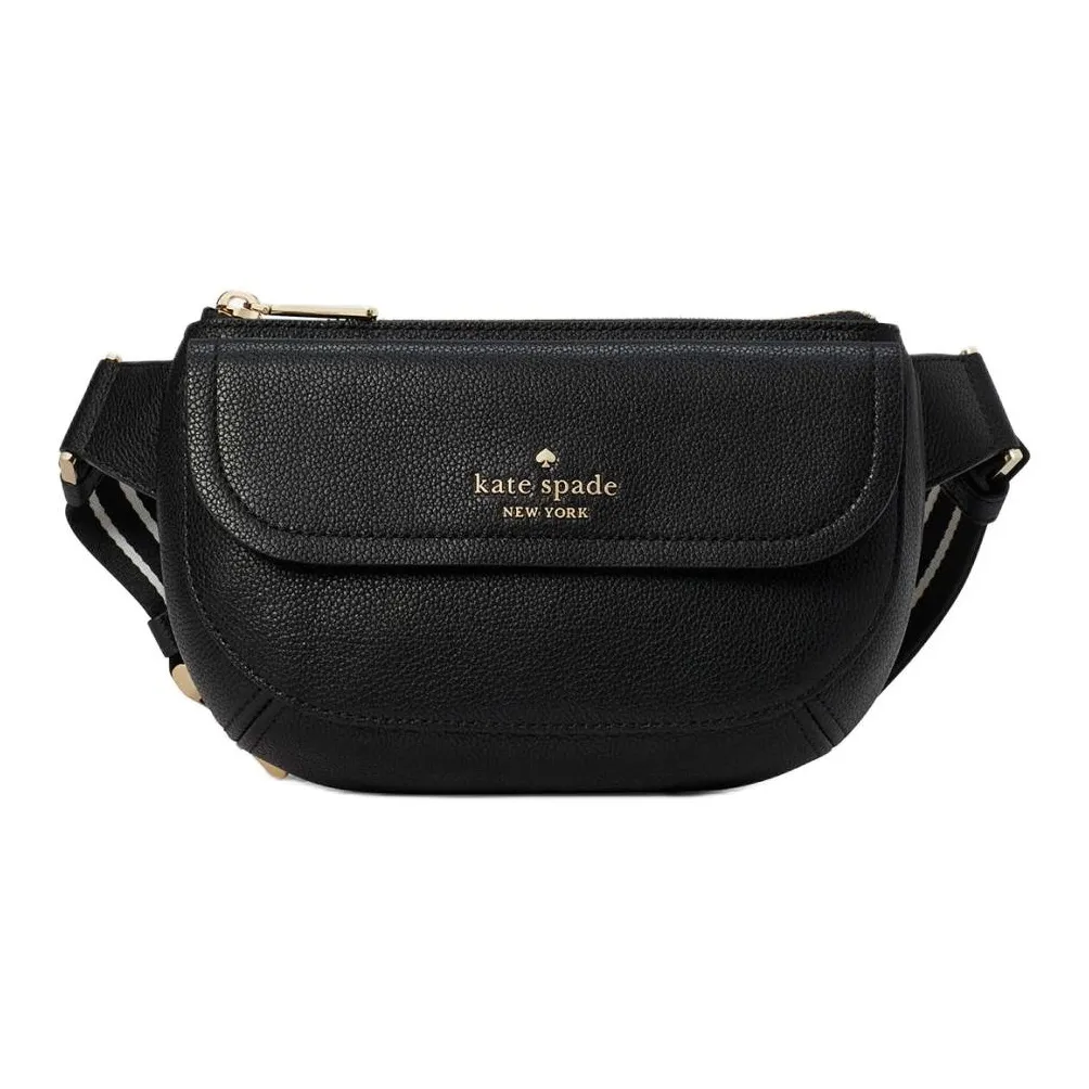 Kate Spade Pebbled Leather Fanny Pack Women's Black