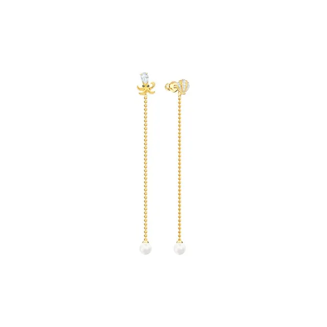 Swarovski Metal Stud Earrings Women's