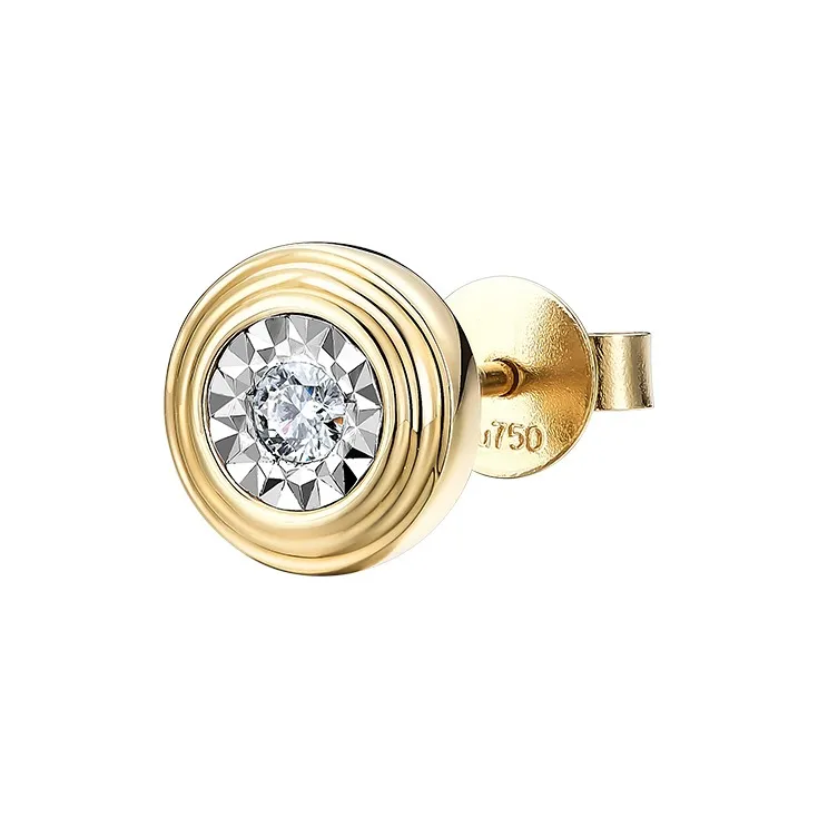 Серьги-гвоздики MYSH из 18К золота унисекс