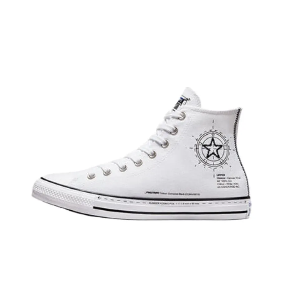 Converse Extra High Platform Chuck Taylor All Star White