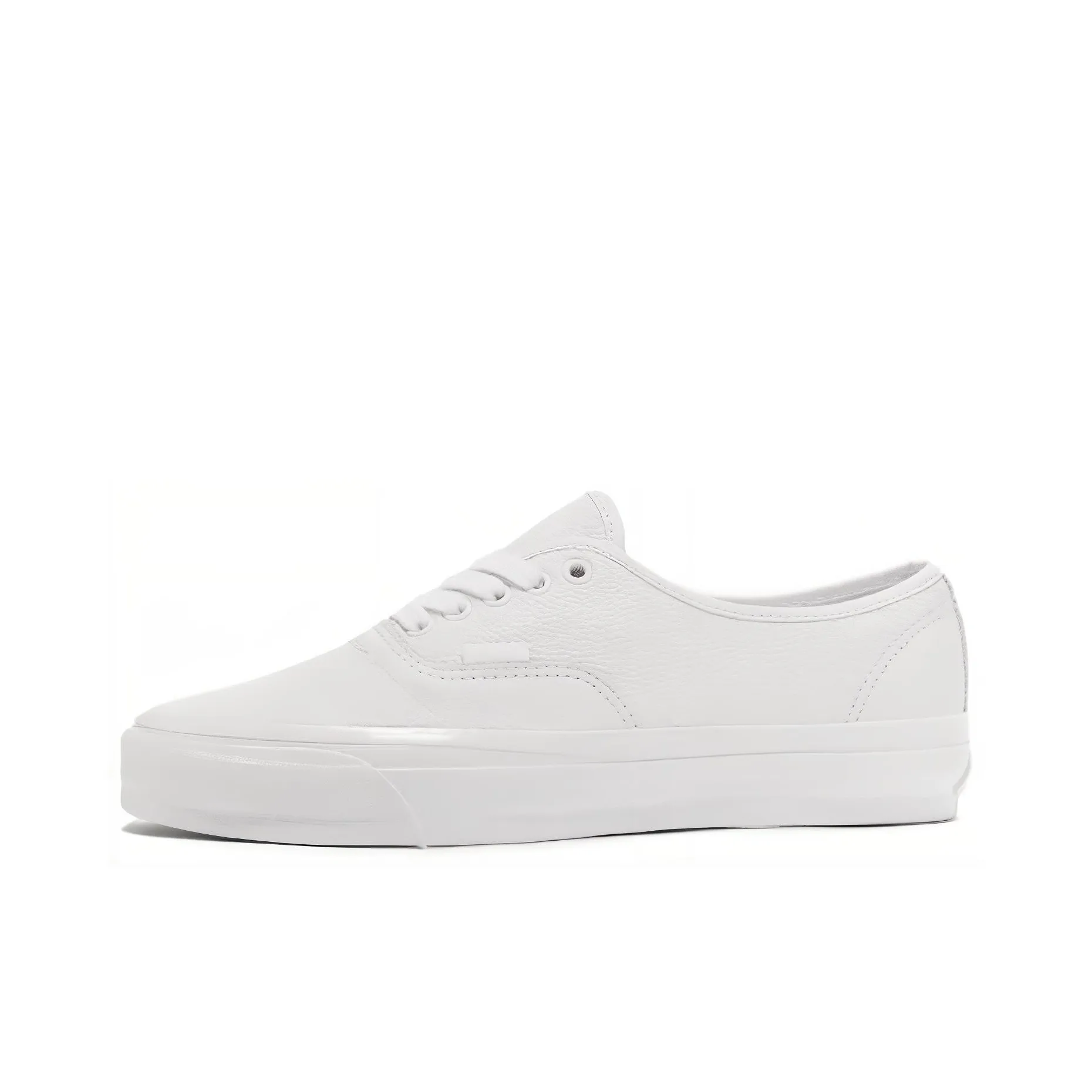 Authentic Premium Vans 44 'White Leather'