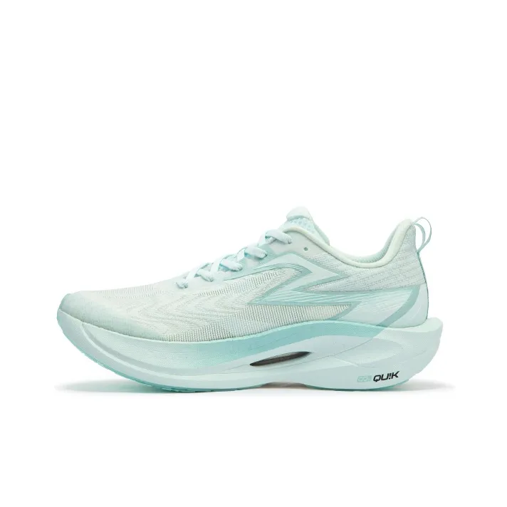 361° Fly 2ET Shock Absorbers Slip Resistant Abrasion Resistant Breathable Low Top Running Shoes Unisex Sheer Blue
