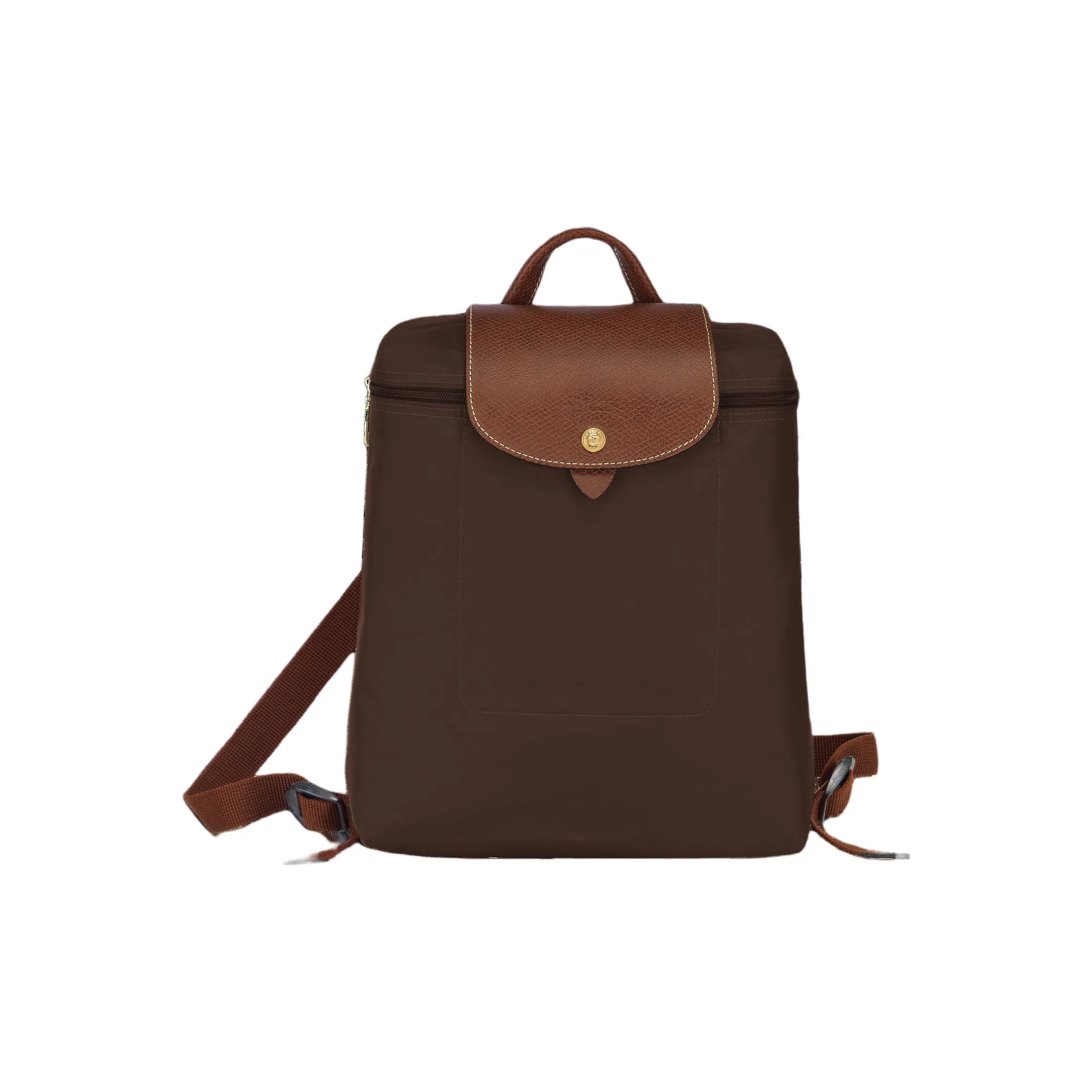 LONGCHAMP Le Pliage Canvas sprandi backpack Medium Size Women's Wu Sandalwood