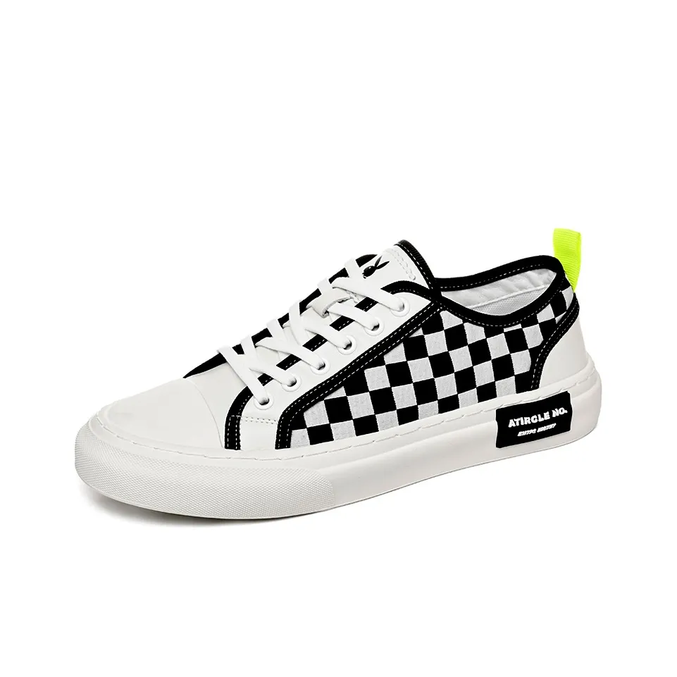 Playboy Canvas Shoes Low Top White Men's