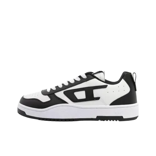 DIESEL Кроссовки для скейтбординга Low Top Белый Черный Мужские