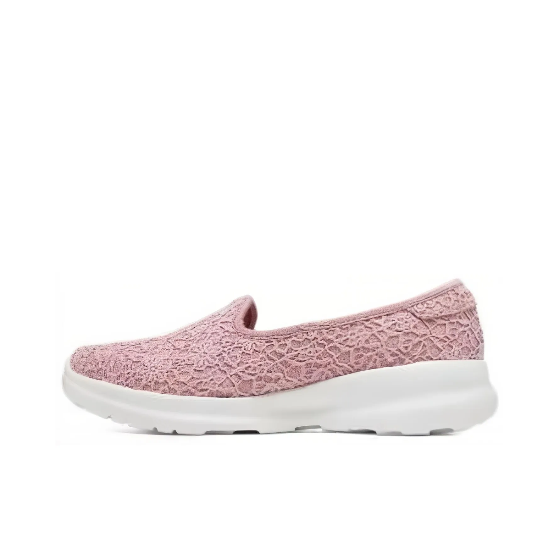 Skechers Износостойкий Дышащий Низкий Топ Casual Женский Розовый