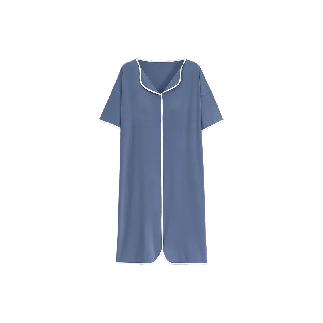 Mulong Family Nightgown Women's Royal Blue