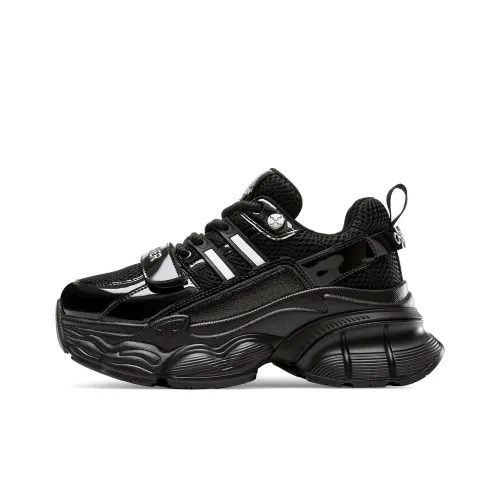 C°BANNER Толстоподошвенные кроссовки Low Top Черные Женские