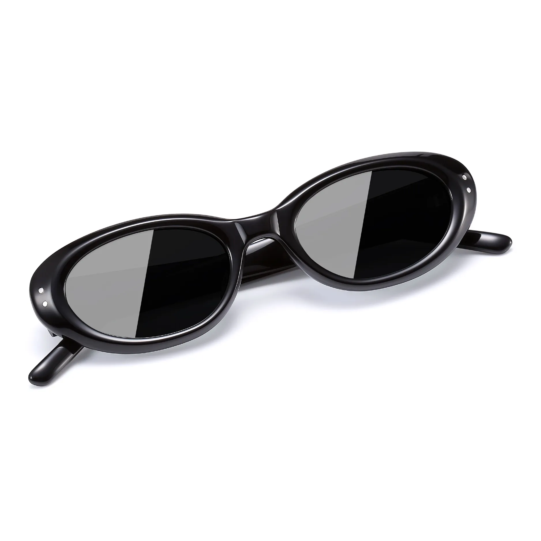 PULAIS Пластиковая оправа Кошачий глаз Солнцезащитные очки Унисекс