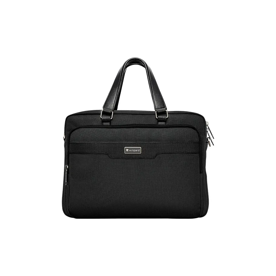 Winpard Полиамид Повседневный Коммутирование Универсальная Сумка через плечо Сумка на плечо Стандартная Унисекс Классический Черный Морской Синий