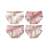4팩 (스몰 체크 + 레터링 하트 + 라지 하트 + 스트라이프 패턴 하트)