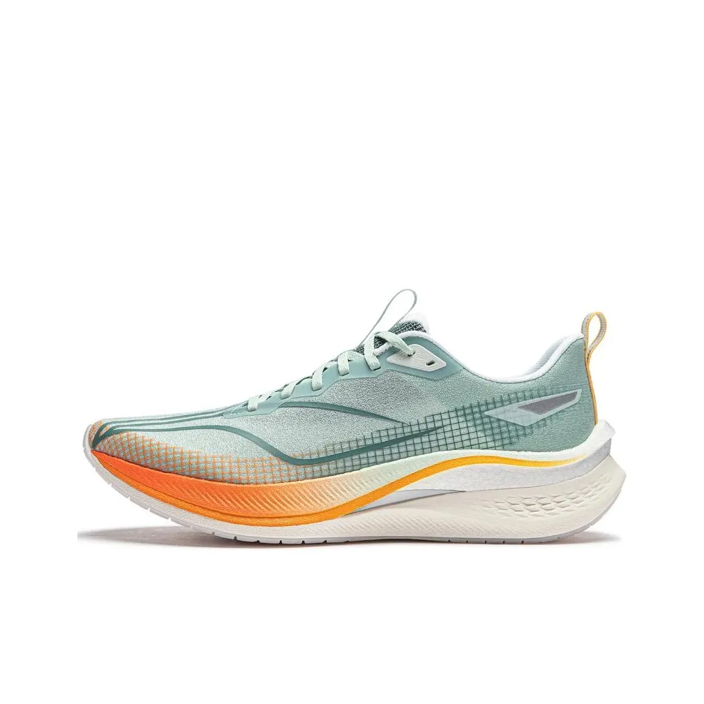 LiNing Red Hare 7 Pro Cushioning Lightweight Low Top Sprint Running Shoes Men's Blue